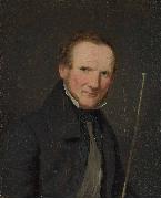 Christen Kobke Portrait of Wilhelm Bendz oil on canvas